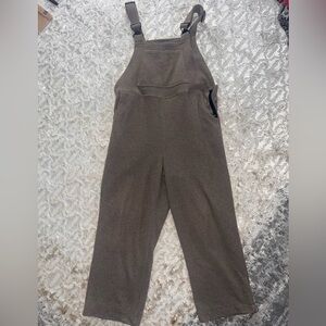 Vintage early winters Taupe bib overalls woman’s size medium